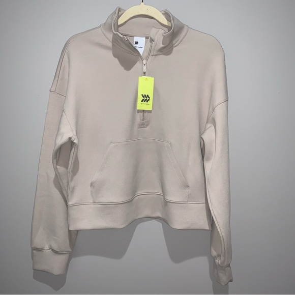 NWT “ALL IN MOTION” women’s half zip sweatshirt, size medium - Picture 2 of 7